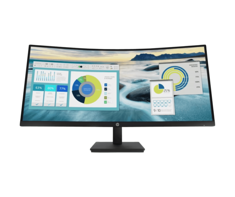 HP P34hc G4 WQHD USB-C Curved Monitor