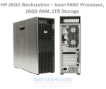 HP Z600 Workstation – Xeon 5650 Processor, 16GB RAM, 1TB Storage