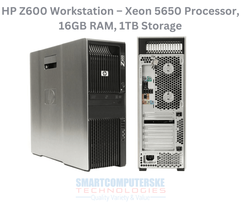 HP Z600 Workstation – Xeon 5650 Processor, 16GB RAM, 1TB Storage