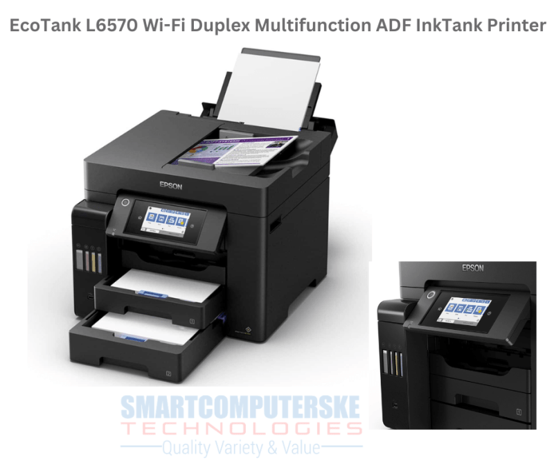 EcoTank L6570 Wi-Fi Duplex Multifunction ADF InkTank Printer