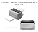 Epson DFX-9000 9-PIN Dot Matrix Wide Printer