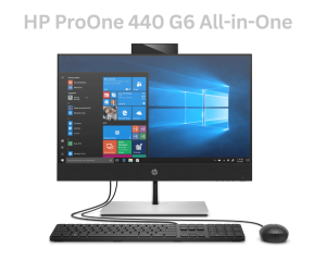 HP ProOne 440 G6 All-in-One Intel Core i7 10th Gen 8GB RAM 256GB SSD 23.8 Inches FHD Display