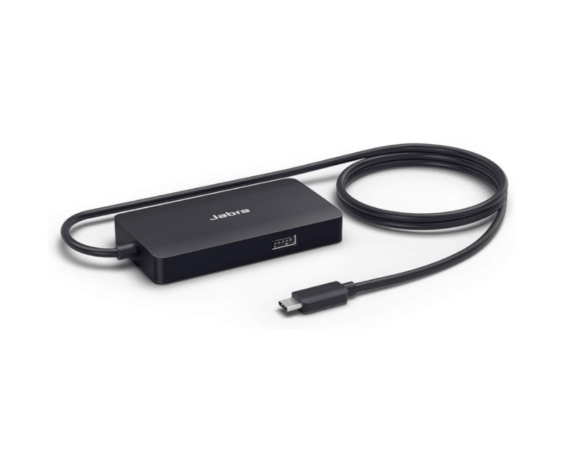 JABRA PANACAST 50 UK CHARGER, BLACK