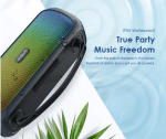 Oraimo Boom Powerful Sound Massive Bass Dynamic Light Effects Portable Wireless Speaker