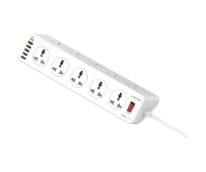OLA 10 OLA-MP10610 Way Surge protector with 6 USB Ports 30W PD+QC